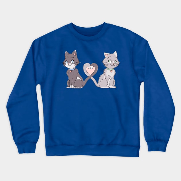 Cats Crewneck Sweatshirt by TheDesigNook